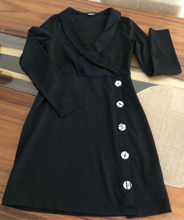 Robe tailleur noire taille S - Pimkie