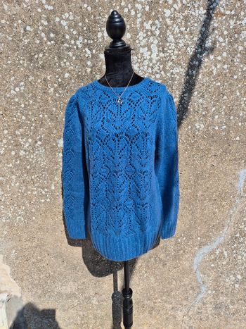 Pull bleu T.38/40