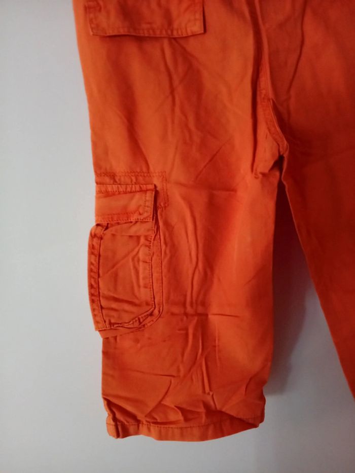 Beau bermuda orange. TBE. Tape à l'œil.  14 ans - photo numéro 5