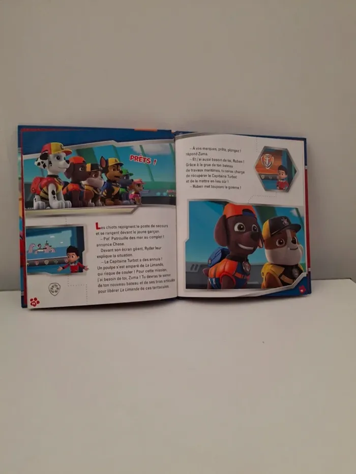 Livre Pat Patrouille La Pat Patrouille des mers - photo numéro 2