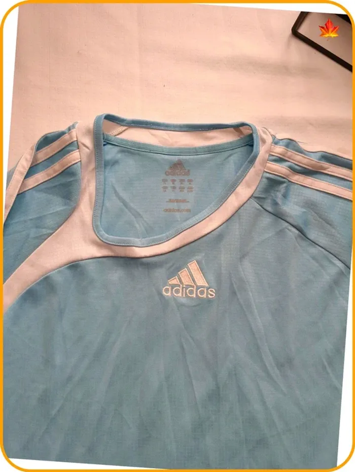 T-shirt vintage  manches longue Adidas homme XL - photo numéro 5