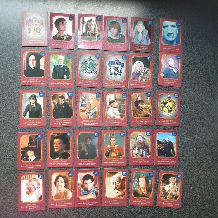 ⭐ Collection complete 90 cartes Harry Potter Auchan 2021 #emyfleury_cartes - photo numéro 2