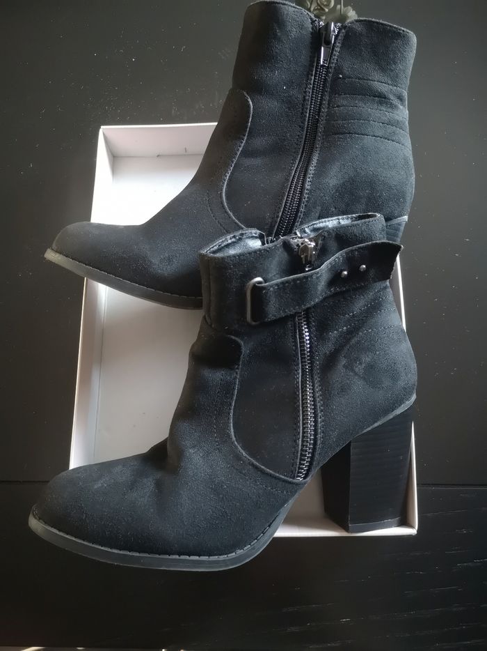 Bottines noires Cache Cache - photo numéro 2