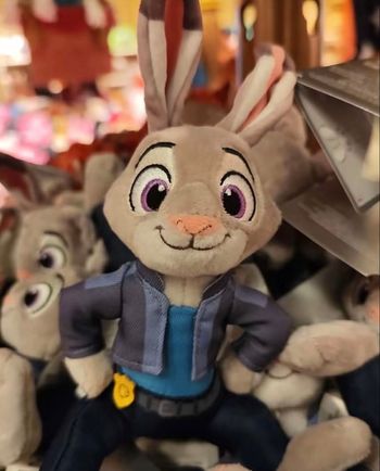 Peluche d’épaule Judy Hopps Disneyland Paris 