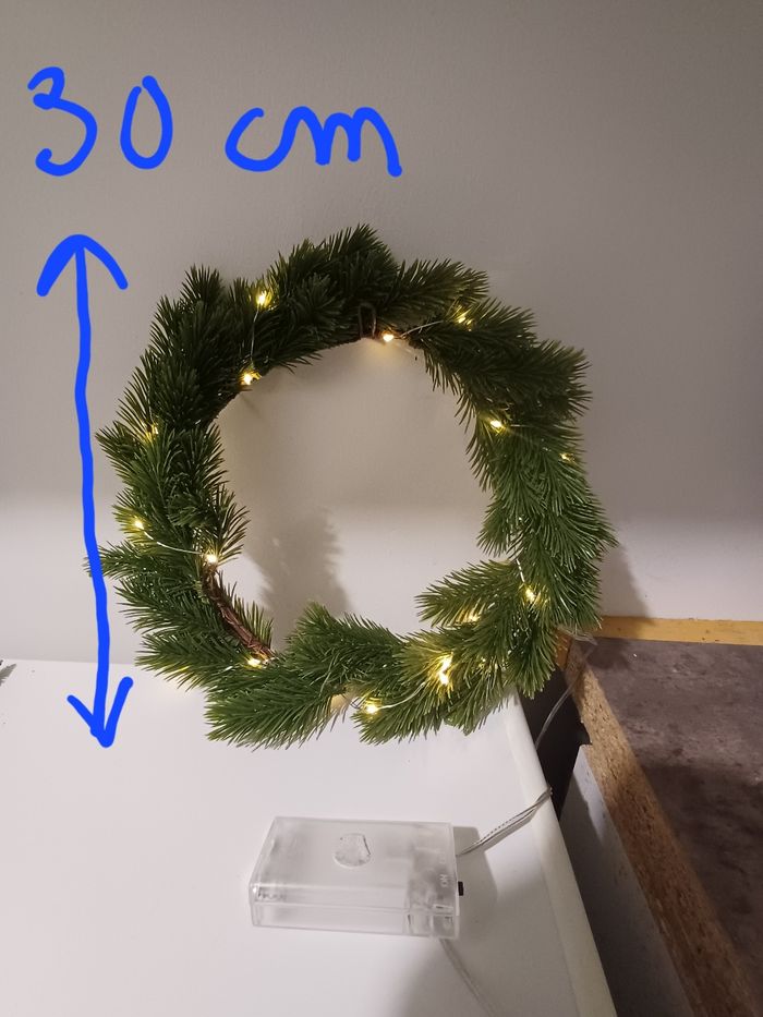 Gros lot : sapins, couronne,  bouquets artificiels...pour créateur, loisirs créatifs - photo numéro 2