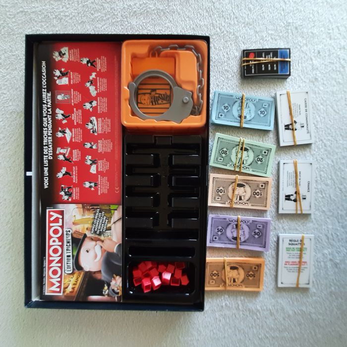 Monopoly Édition Tricheurs – Jeu complet – Très bon état – Hasbro Gaming - photo numéro 4