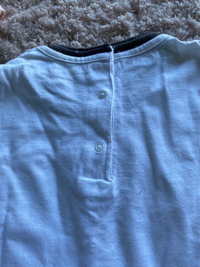 Ensemble pantalon avec ceinture, tee-shirts manches longues et bandeau Lili castagnette 18 mois - photo numéro 3