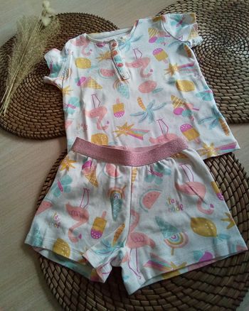 Pyjashort imprimé DPAM taille 3 ans
