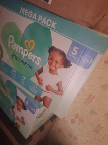 Carton pampers t5