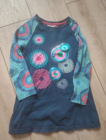 Robe courte desigual 4 ans