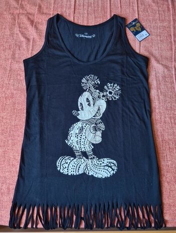 Tunique/débardeur à franges Mickey neuf
