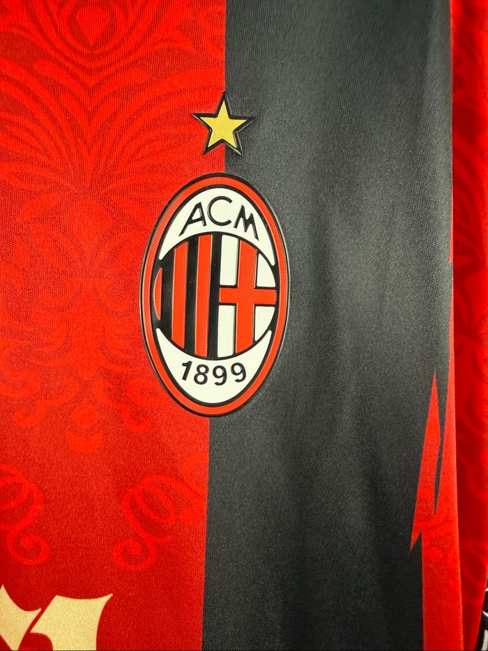 Maillot AC Milan Noir/Rouge – Puma – Taille L - photo numéro 3