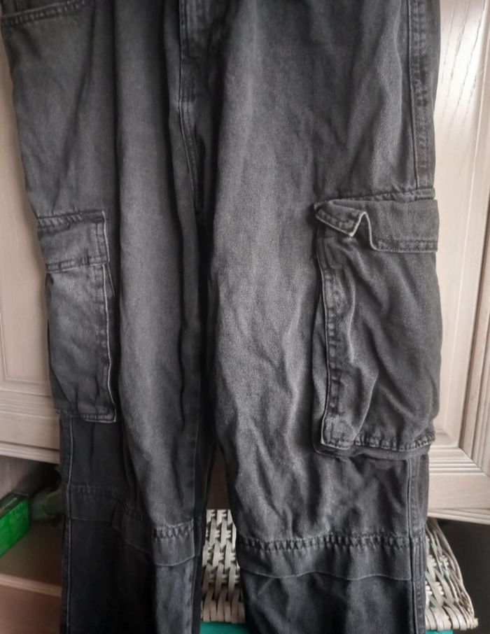 Jeans baggy noir Kiabi - photo numéro 2