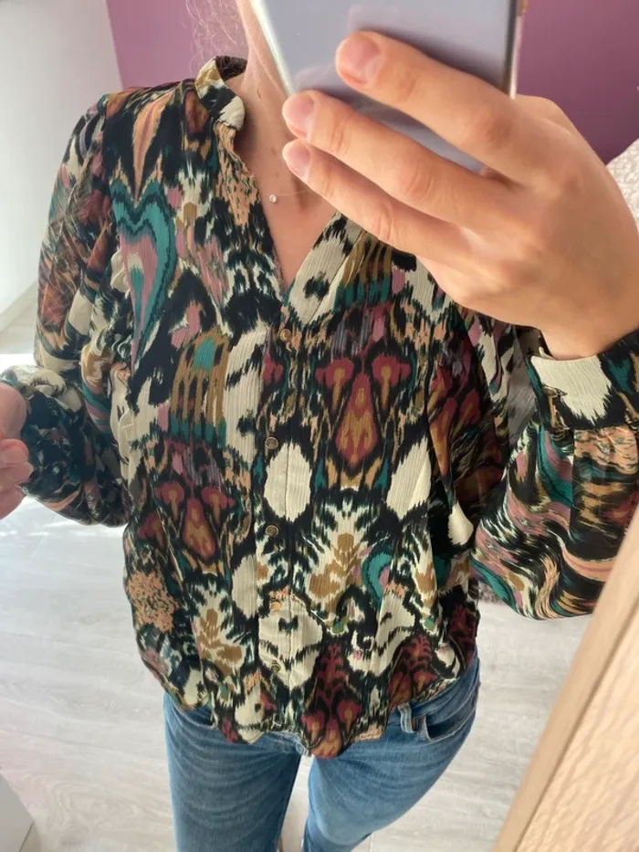 Blouse chemisier nafnaf 34 - photo numéro 2