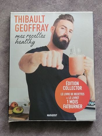 Mes Recettes Heathy Edition collector avec livret Fatburner et étui Par Thibault Geoffray