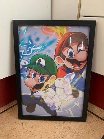 Cadre mario et luigi