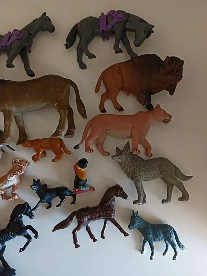 Lot 18 figurines animaux - photo numéro 4