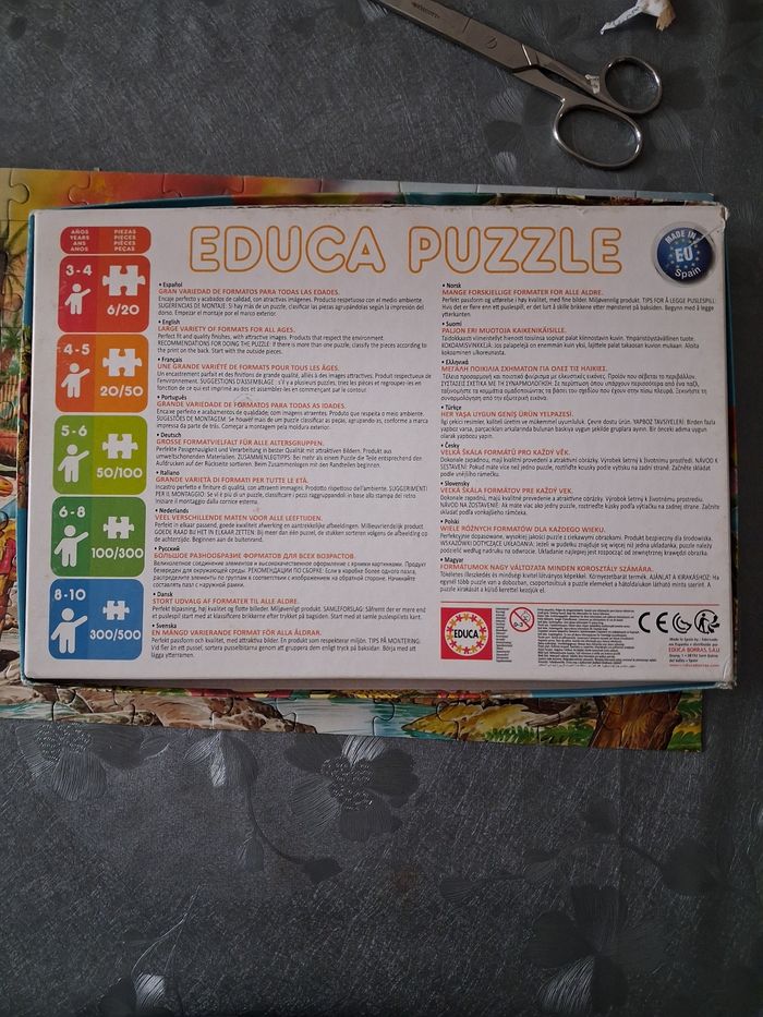 Puzzle dinosaure 100 pièces - photo numéro 3