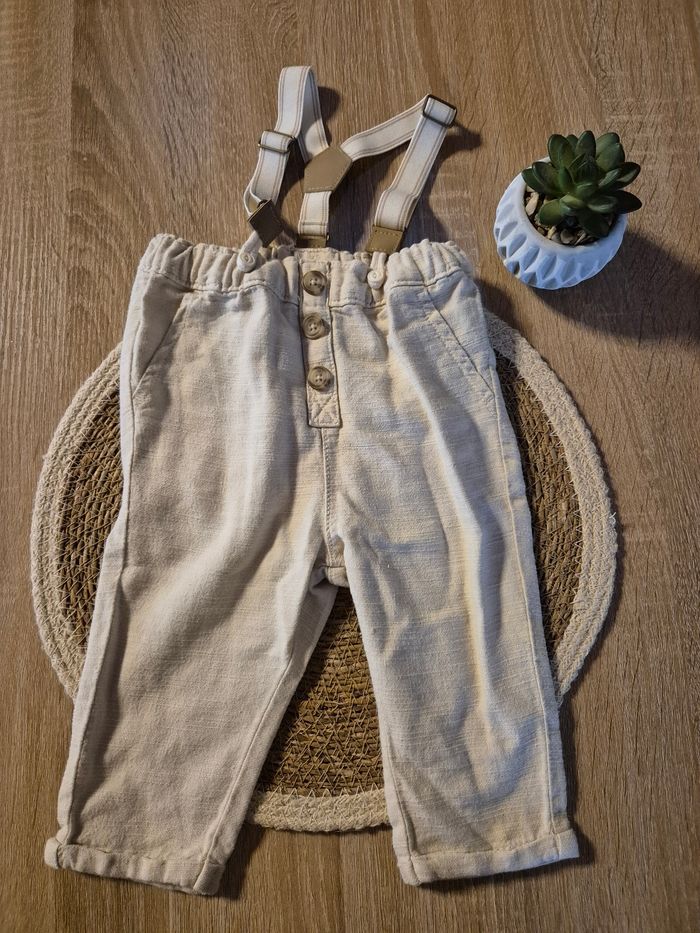 Pantalon bretelles