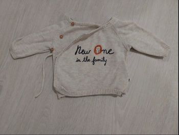 Gilet brassière taille naissance 