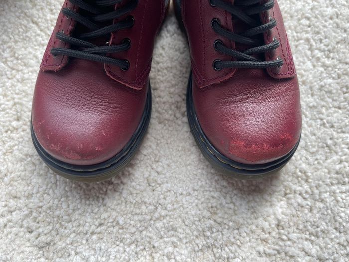 Bottines bordeaux Dr. Martens 🌻 - photo numéro 5