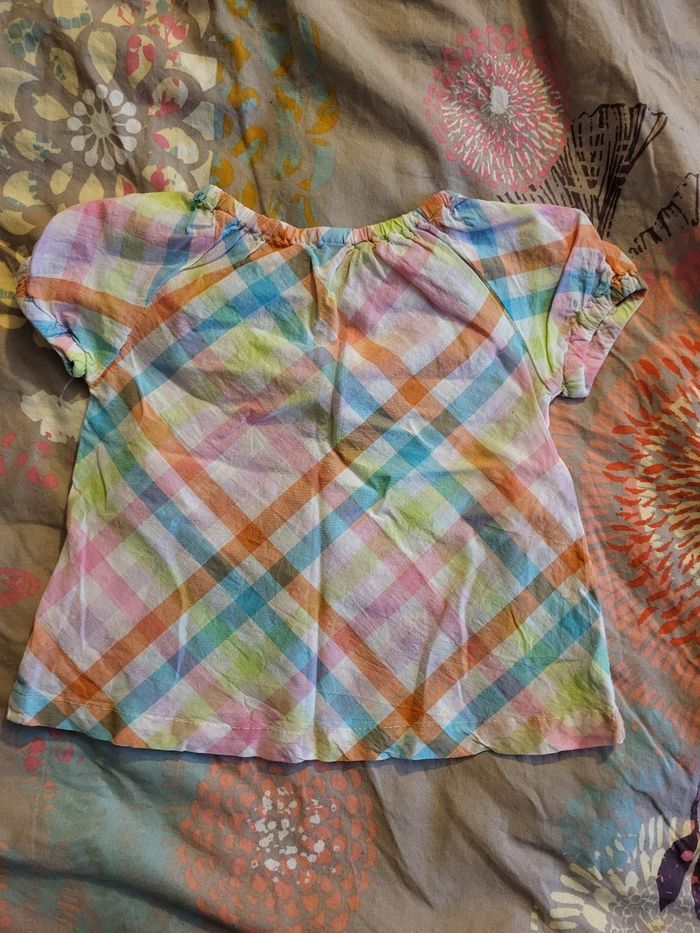 Tee-shirt fille 6 mois - photo numéro 3