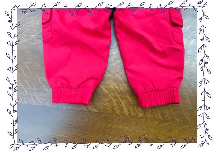 Pantalon jogging rouge 12 mois neuf - photo numéro 6