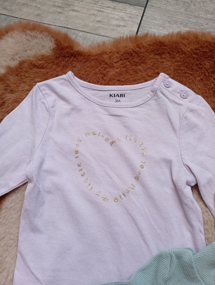 Lot de 3 pulls manches longues 3 mois fille - photo numéro 4