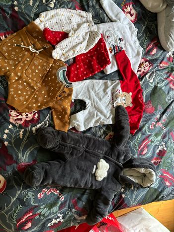 Lot vêtements hiver bébé 3 mois