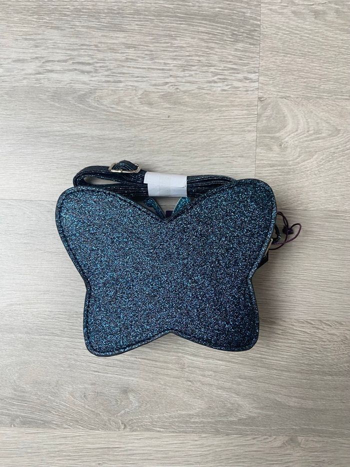 Sac a bandoulière papillon brillant - photo numéro 2