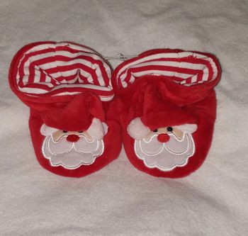 Chaussons bébé noel
