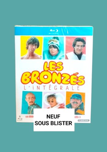 Coffret 3 Blu-ray Les Bronzés Neuf 