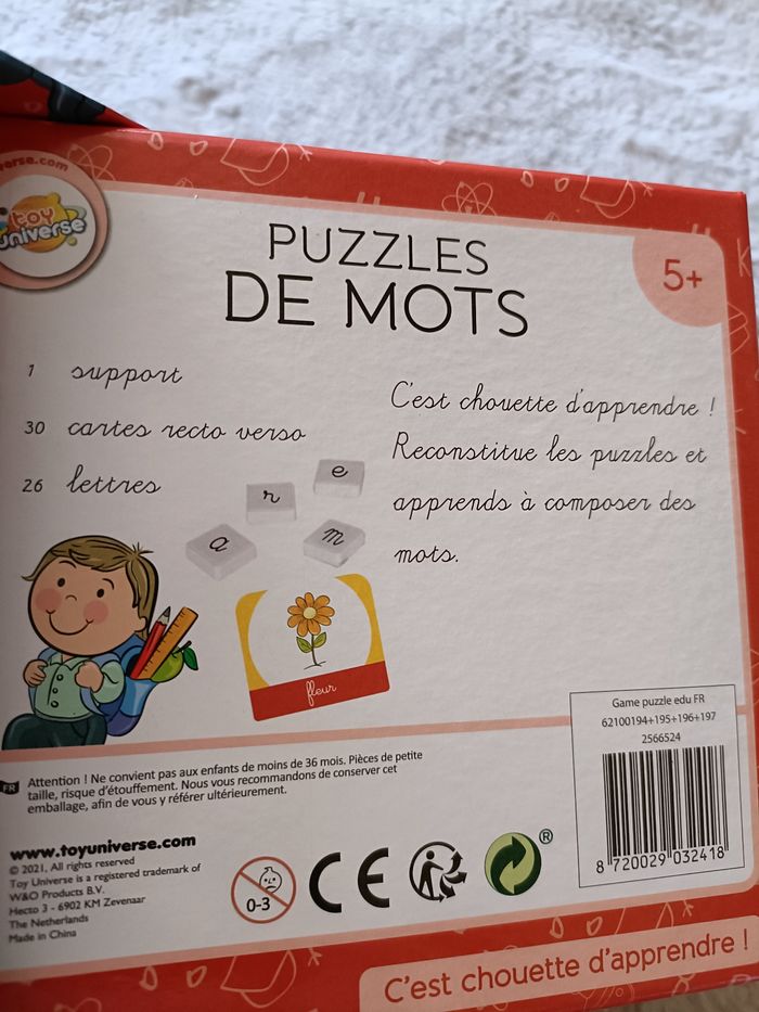 Puzzles des mots - photo numéro 2