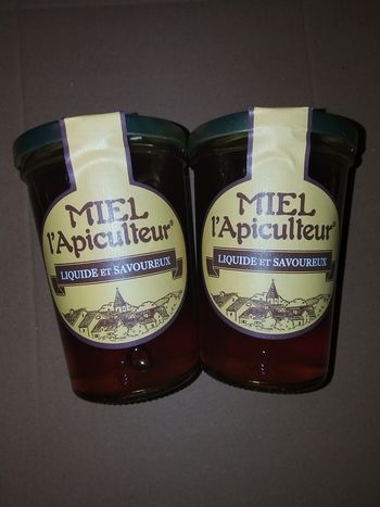Miel l'apiculteur liquide et savoureux 2 x 500g