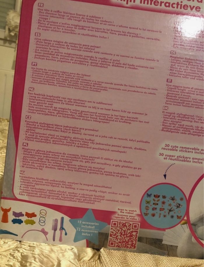 Tête à coiffer licorne interactive Lexibook - photo numéro 6