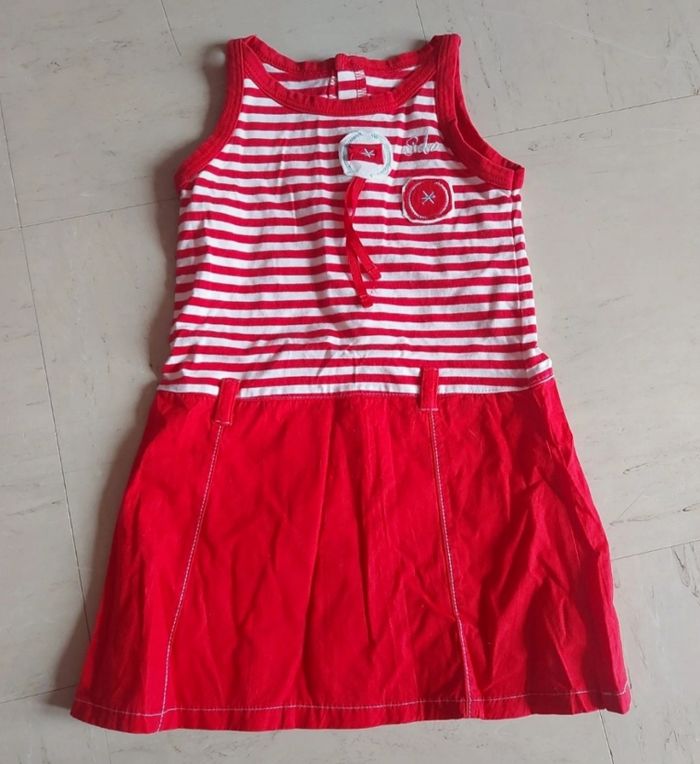 Robe rayée