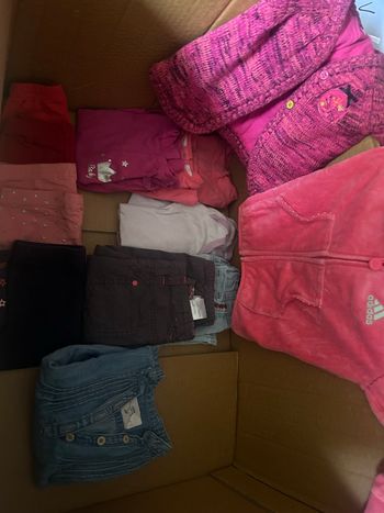 Lot 15 pièces fille hiver 12 mois