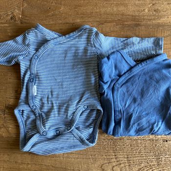 Bodies bleu taille naissance