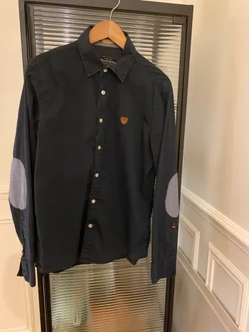 Chemise homme Redskins noire taille S