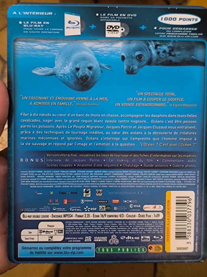 Lot 7 blu-ray spécial Terre & Mer - photo numéro 7
