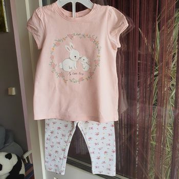 Tee shirt + legging 6 mois H&M