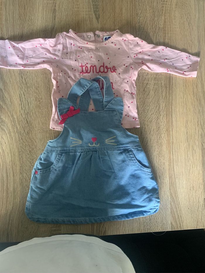 Ensemble bébé fille 6 mois
