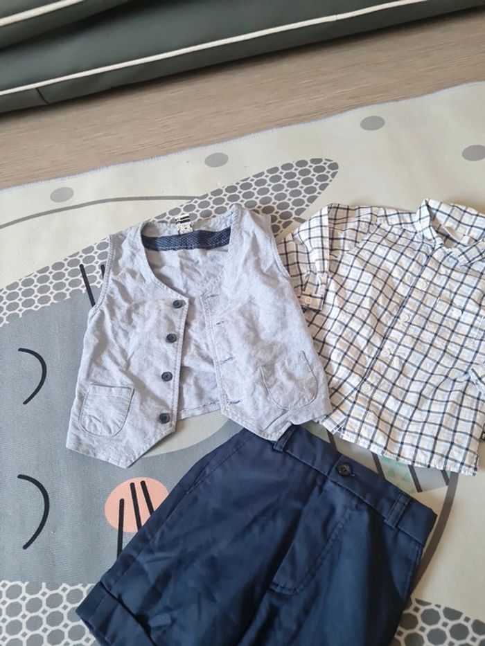 Ensemble 3 pièces idéal ceremonie evenement - photo numéro 3