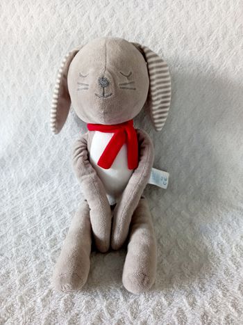 Doudou peluche lapin Obaibi