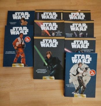 Lot de 9 bd star Wars
