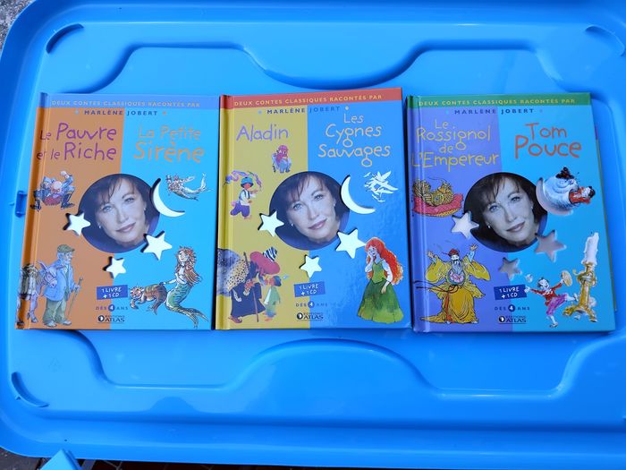 lot de 3 livres cd