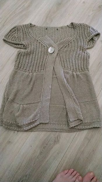 Gilet manches courtes