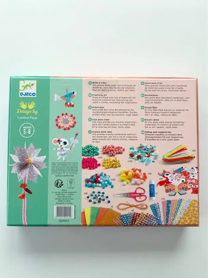 🎨 Boîte créative Djeco - pour activités - photo numéro 2