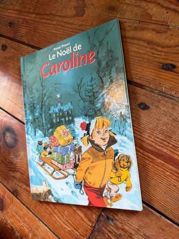 Livre bd couverture inversée (défaut) Le Noël de Caroline fête Pierre Probst album
