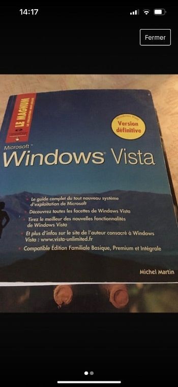 Livre « Le guide complet de Windows Vista version définitive «